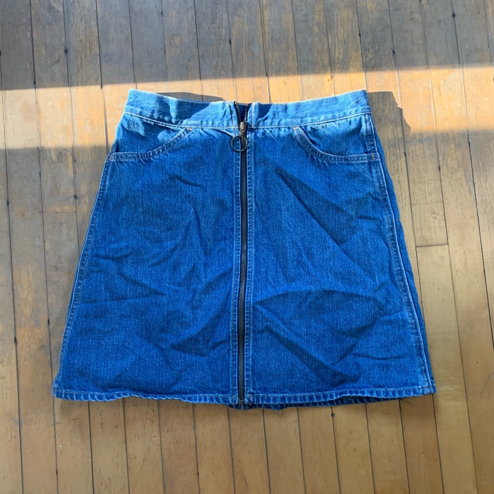 Levi’s Zipper Skirt